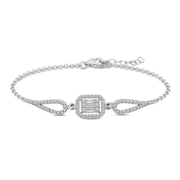 bracelet sybil en argent massif avec un fermoir solide